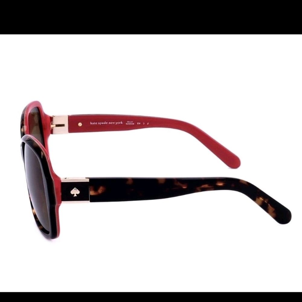 Kate Spade ANNORA/P/S SOU HAVANA PINK 54/18/130 Women's Sunglasses polarized - Picture 4 of 14